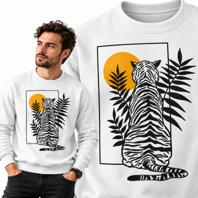 BLUZA ZWIERZĘTA   TIGRE MIRANDO